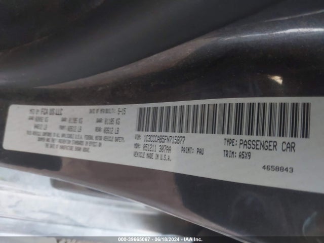 1C3CCCAB5FN715877 Chrysler 200 Limited