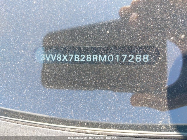 3VV8X7B28RM017288 Volkswagen Taos 1.5t S