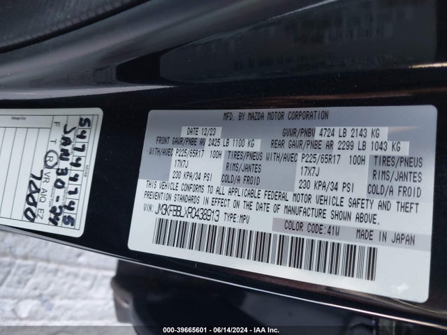 JM3KFBBLXR0438913 Mazda Cx-5 2.5 S Select