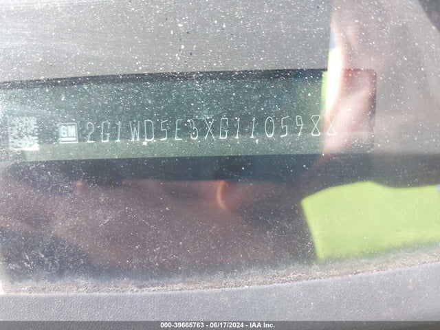 2G1WD5E3XG1105988 Chevrolet IMPALA LIMITED POLICE