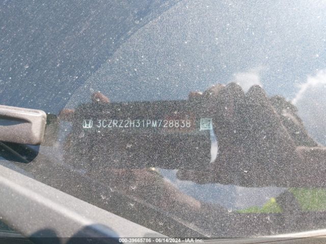 3CZRZ2H31PM728838 Honda Hr-v Awd Lx