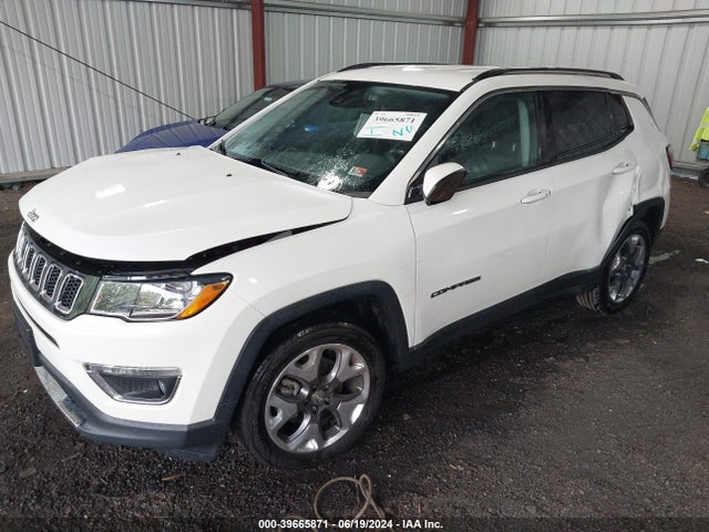 3C4NJCCB2MT531422 Jeep Compass Limited Fwd