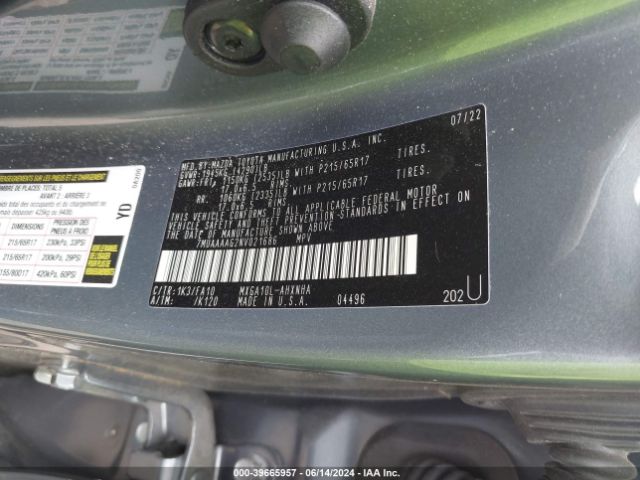 7MUAAAAG2NV021686 Toyota Corolla Cross L