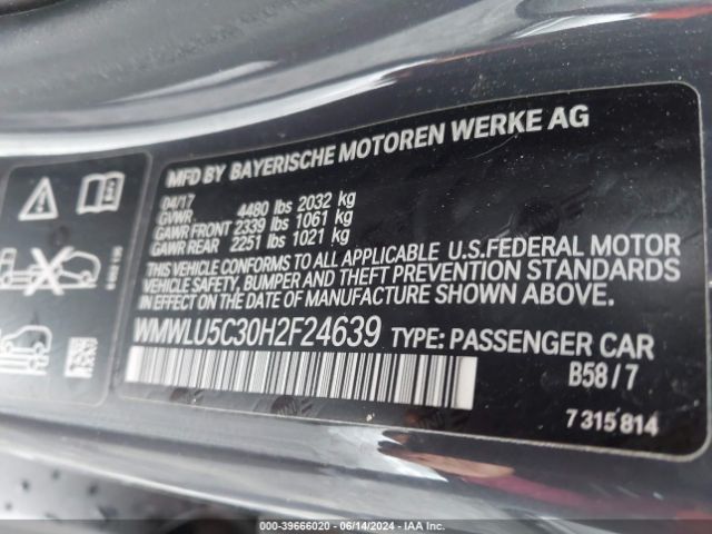 WMWLU5C30H2F24639 Mini Clubman Cooper S