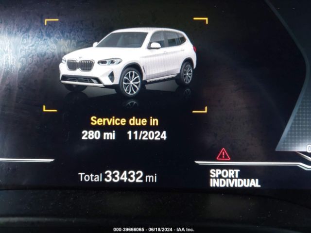 5UX53DP05N9K76332 BMW X3 Xdrive30i