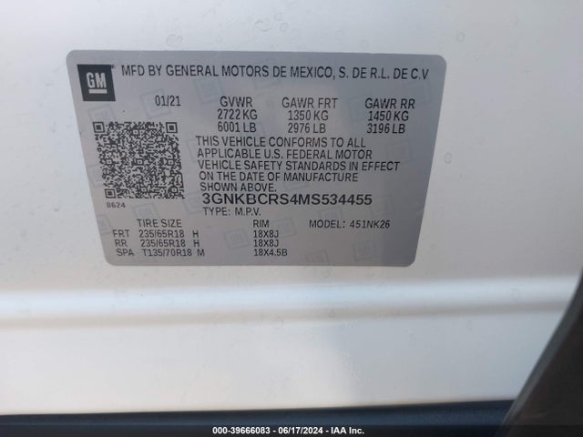 Chevrolet Blazer Fwd 2lt 2021 3GNKBCRS4MS534455 Image 9