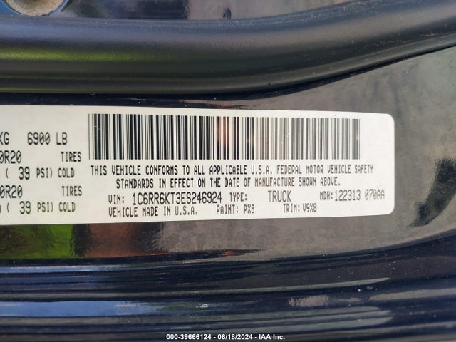 RAM 1500 Express 2014 1C6RR6KT3ES246924 Image 9