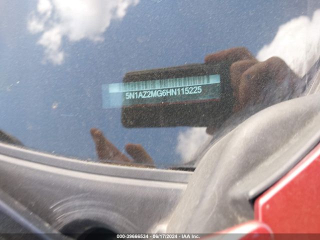 5N1AZ2MG6HN115225 Nissan MURANO S