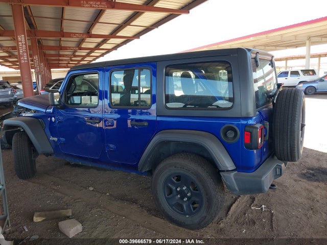 1C4HJXDN8JW241219 Jeep Wrangler Unlimited Sport 4x4