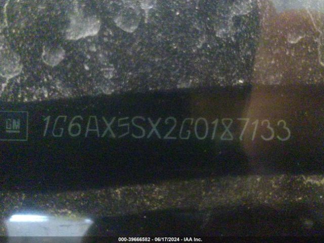 1G6AX5SX2G0187133 Cadillac Cts Luxury Collection