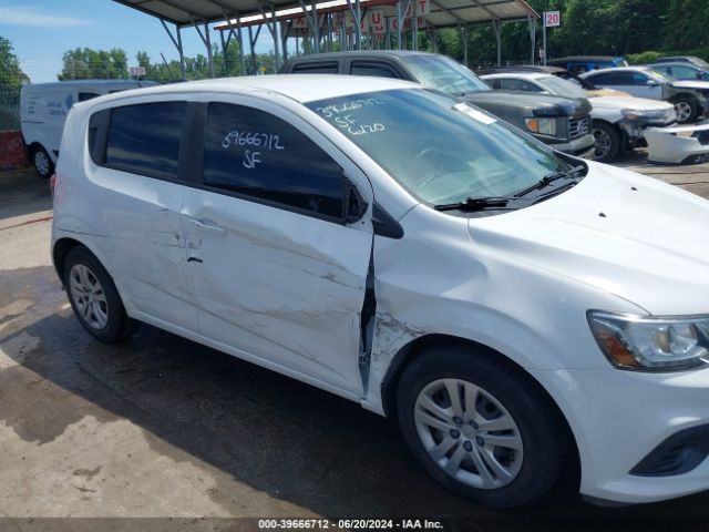 1G1JG6SHXH4166853 Chevrolet Sonic Lt Auto