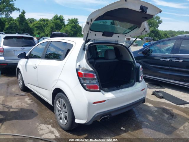 1G1JG6SHXH4166853 Chevrolet Sonic Lt Auto