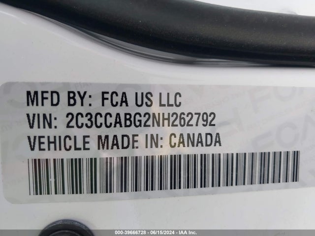 Chrysler 300 S 2022 2C3CCABG2NH262792 Image 9