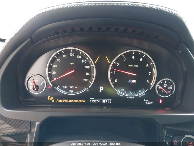 5YMKW8C55F0G93874 BMW X6 M