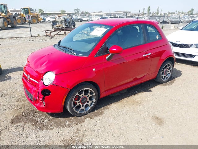 2012 FIAT 500 3C3CFFBRXCT211468 Photo 1