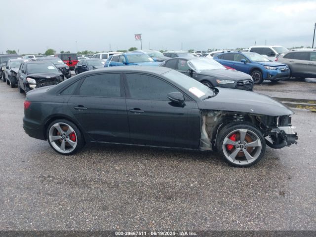 WAUEAAF44PA005769 Audi A4 Premium Plus 45 Tfsi S Line Quattro S Tronic