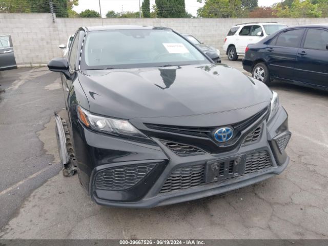4T1G31AK7MU026455 Toyota Camry Se Hybrid