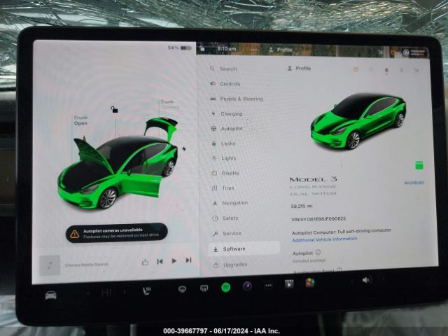 5YJ3E1EB6JF090823 Tesla Model 3 Long Range/performance