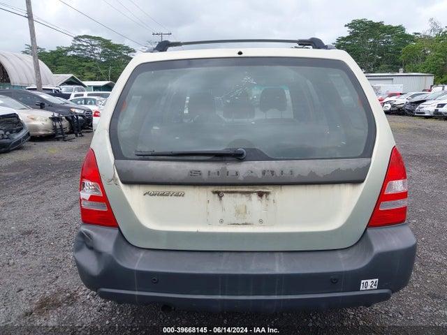 39668145 :رقم المزاد ، JF1SG63655H752234 vin ، 2005 Subaru Forester 2.5x مزاد بيع