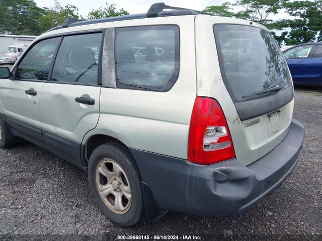 39668145 :رقم المزاد ، JF1SG63655H752234 vin ، 2005 Subaru Forester 2.5x مزاد بيع