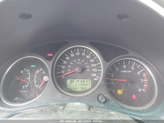 39668145 :رقم المزاد ، JF1SG63655H752234 vin ، 2005 Subaru Forester 2.5x مزاد بيع