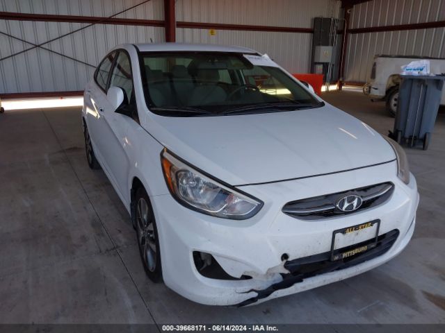 39668171 :رقم المزاد ، KMHCT4AE2HU343205 vin ، 2017 Hyundai Accent Value Edition مزاد بيع