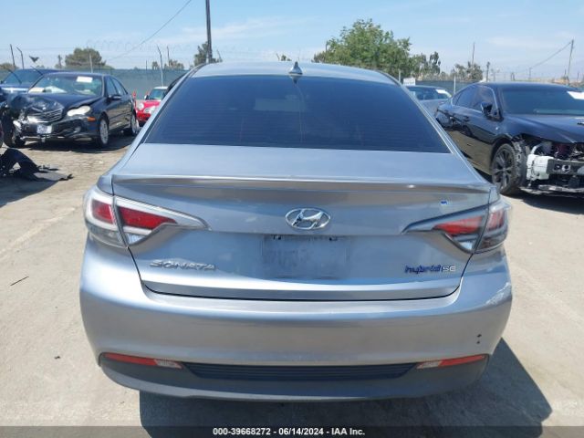KMHE24L16GA040272 Hyundai Sonata Hybrid Se