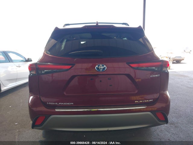 Toyota Highlander Hybrid Platinum 2021 5TDEBRCH7MS064562 Image 16