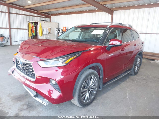 Toyota Highlander Hybrid Platinum 2021 5TDEBRCH7MS064562 Image 2