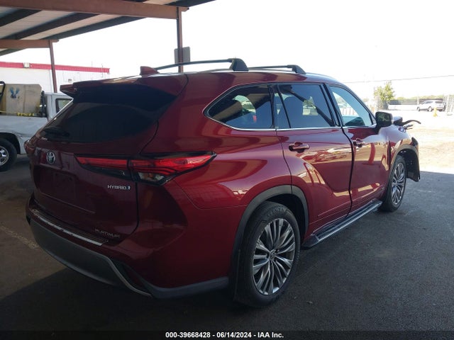 Toyota Highlander Hybrid Platinum 2021 5TDEBRCH7MS064562 Image 4