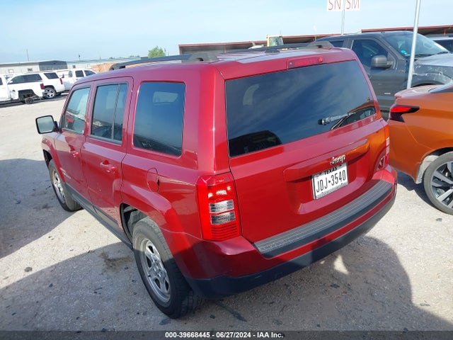 1C4NJPBB1HD121229 Jeep Patriot Sport Fwd