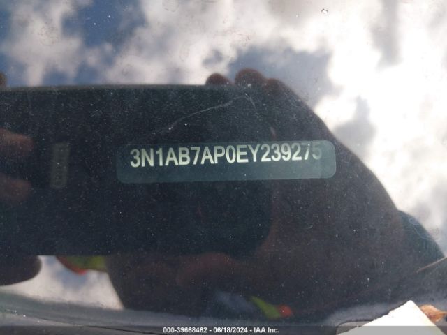 3N1AB7AP0EY239275 Nissan Sentra Fe+ S/fe+ Sv/s/sl/sr/sv