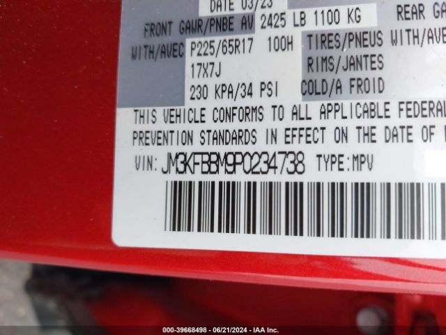 JM3KFBBM9P0234738 Mazda Cx-5 2.5 S Select