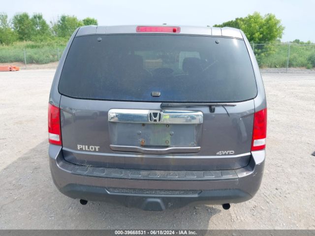 5FNYF4H28FB049844 Honda PILOT LX