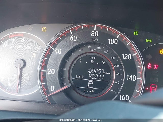 Honda Accord Ex-l 2017 1HGCT1B8XHA007476 Image 7