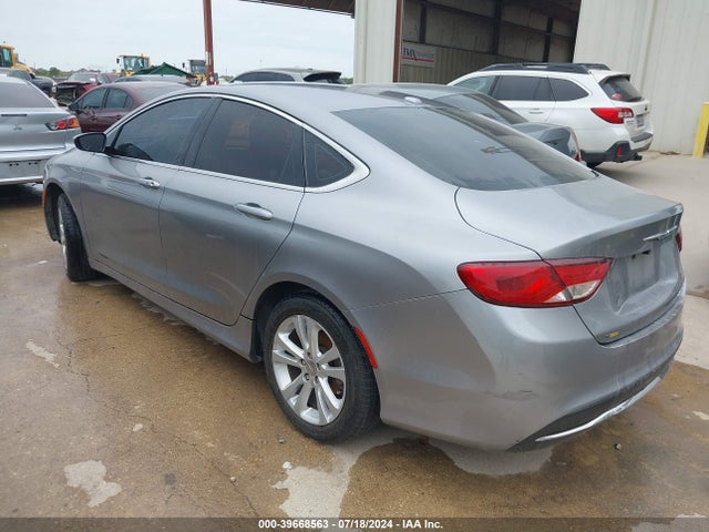 Продаж на аукціоні авто 2015 Chrysler 200 Limited, vin: 1C3CCCAB4FN739717, номер лоту: 39668563