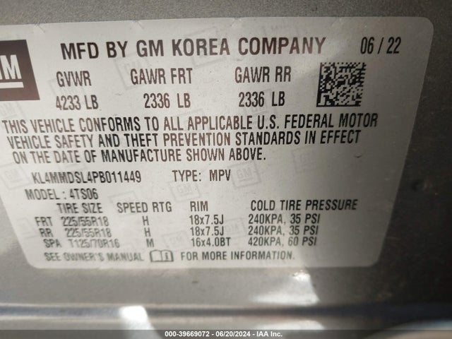 Buick Encore Gx Select Fwd 2023 KL4MMDSL4PB011449 Image 9