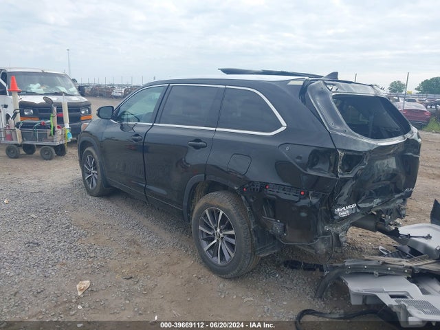 Toyota Highlander Xle 2018 5TDJZRFH1JS871905 Image 3