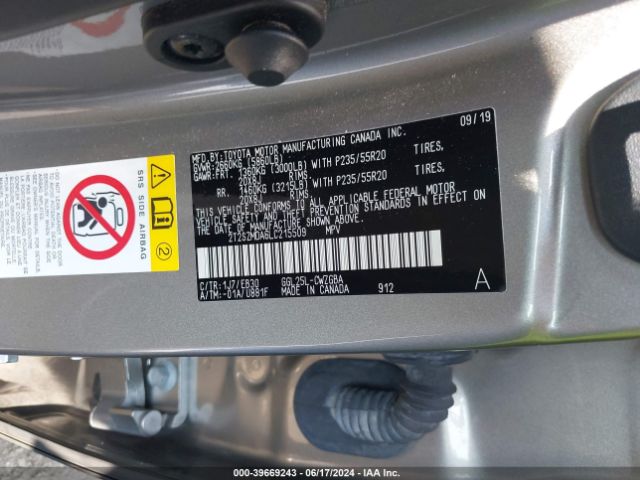 2T2SZMDA6LC215509 Lexus Rx 350 F Sport