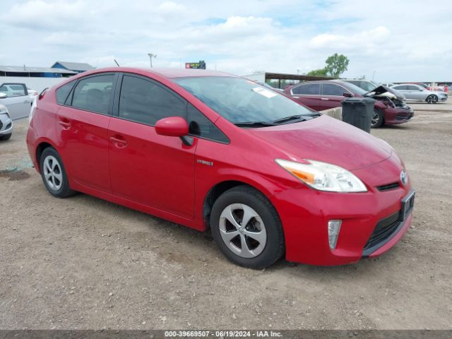 Toyota Prius Three 2014 JTDKN3DU1E0385214 Image 1