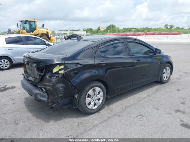KMHDH4AE8GU583685 Hyundai ELANTRA SE