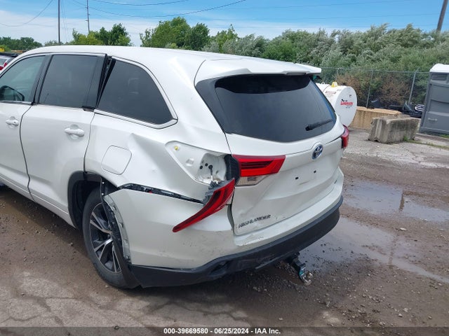 5TDBGRFH5JS051692 Toyota Highlander Hybrid Le