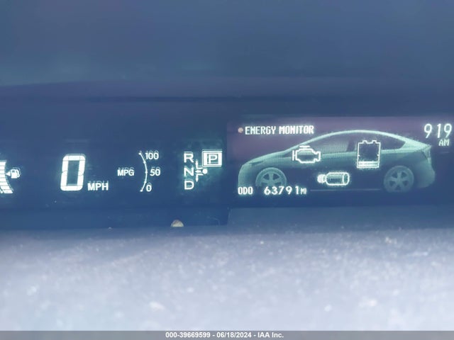 Toyota Prius Two 2015 JTDKN3DU4F1927269 Image 7