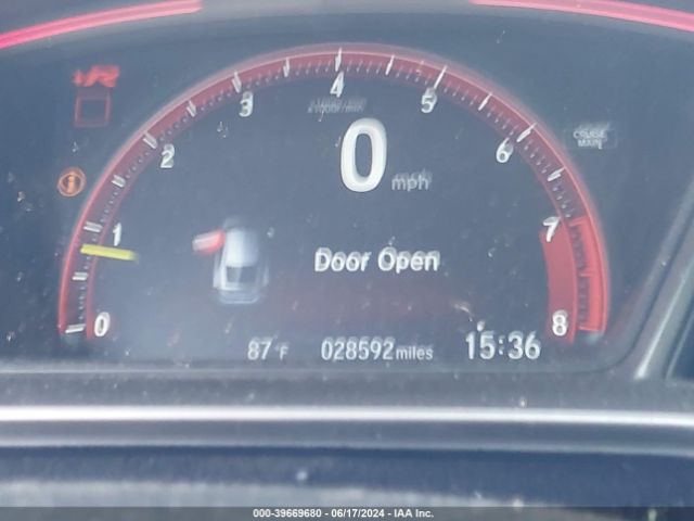 SHHFK8G72KU206316 Honda Civic Type R Touring