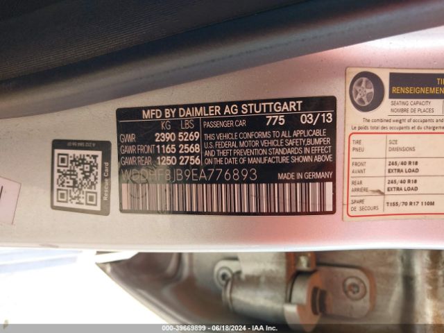 WDDHF8JB9EA776893 Mercedes-Benz E 350 4matic