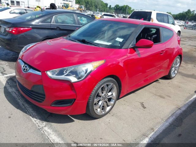 KMHTC6AD4EU200755 Hyundai Veloster Base W/black