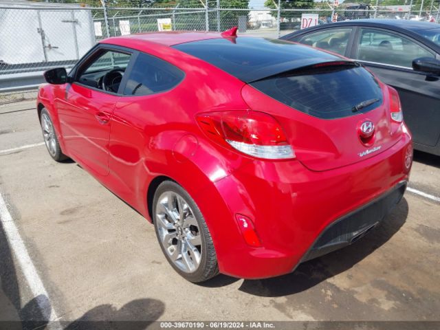 KMHTC6AD4EU200755 Hyundai Veloster Base W/black