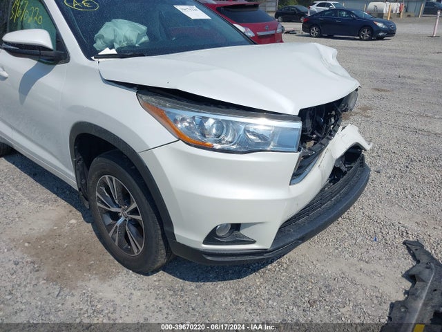 Toyota Highlander Xle V6 2016 5TDKKRFH6GS151808 Image 19