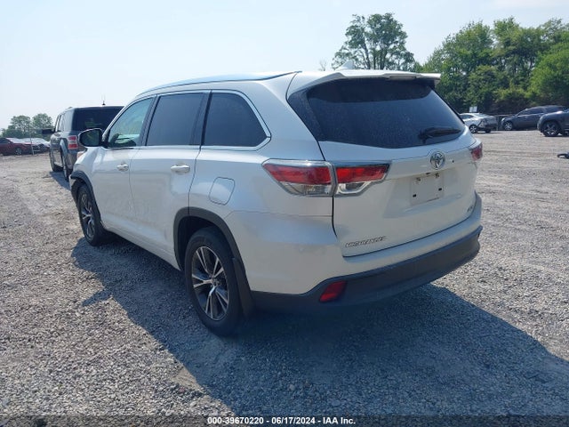 Toyota Highlander Xle V6 2016 5TDKKRFH6GS151808 Image 3