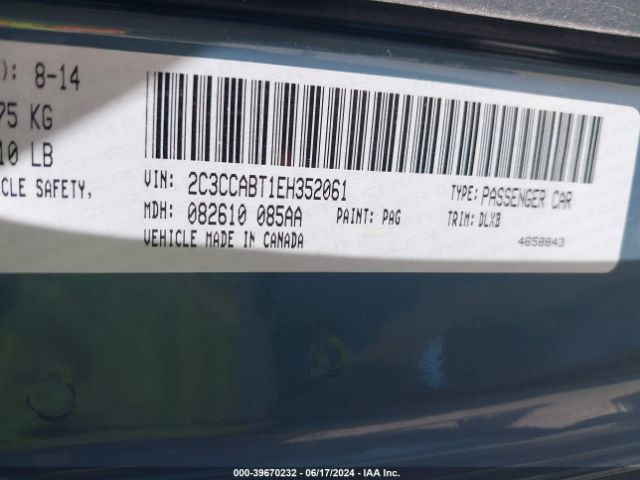 2C3CCABT1EH352061 Chrysler 300 300s